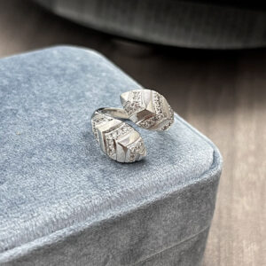 Punk Style Minimalist Open Ring for Women Guitar Ball Design Trendy INS Finger Ring Fashion Jewelry