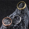 详情-1 4mm Cheap Jewelry Gold Silver Color Men Finger Rings Minimalist Copper Alloy Rings Women Wedding Rings for Couples