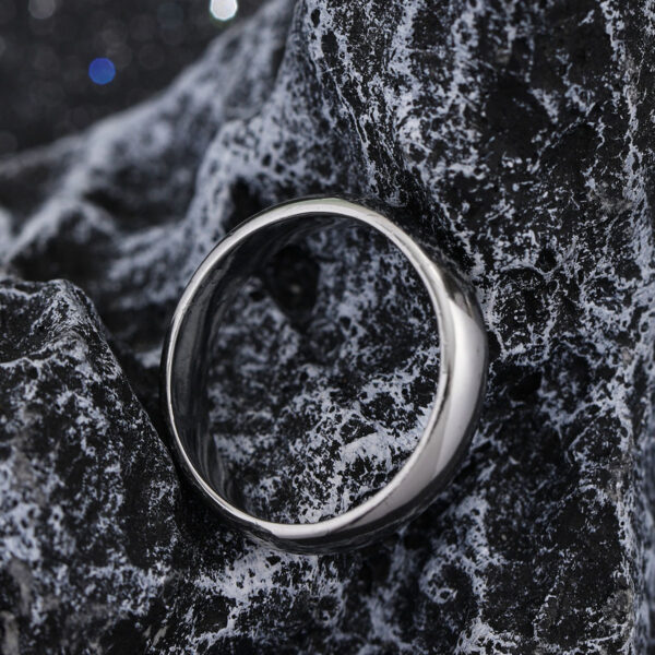 详情-3 4mm Cheap Jewelry Gold Silver Color Men Finger Rings Minimalist Copper Alloy Rings Women Wedding Rings for Couples