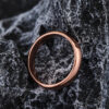 详情-5 4mm Cheap Jewelry Gold Silver Color Men Finger Rings Minimalist Copper Alloy Rings Women Wedding Rings for Couples